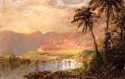 Frederic Edwin Church Tropical Landscape oil painting
